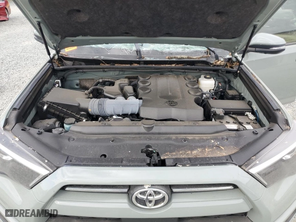 2023 Toyota 4Runner TRD Sport with VIN JTESU5JR5P6172096, listed as a Copart auction lot 75617604 with 11,061 mi miles and Salvage Title. Bid and sale history available at carsss.com. Image 12.