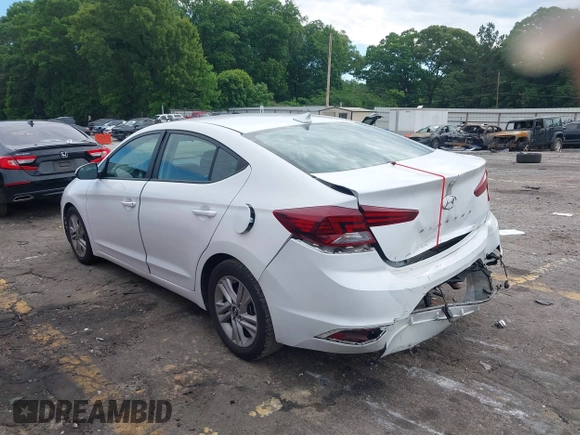 2020 Hyundai Elantra Value Edition z VIN 5NPD84LF7LH543676, wystawiony jako IAAI lot #42198725 z przebiegiem 112 802 mil mil oraz . Historia ofert i sprzedaży dostępna na DreamBid. Obrazek 3.