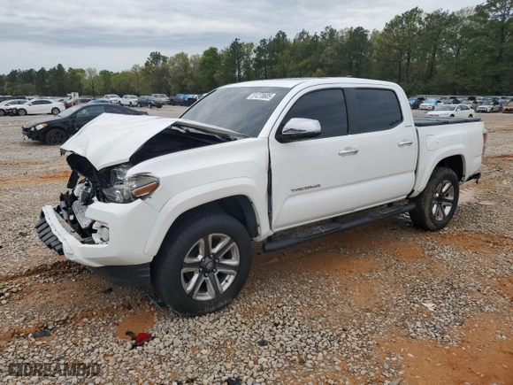 2017 Toyota Tacoma Limited with VIN 5TFEZ5CN4HX022344, listed as a Copart auction lot 51278605 with 165,167 mi miles and Salvage Title. Bid and sale history available at carsss.com. Image 1.
