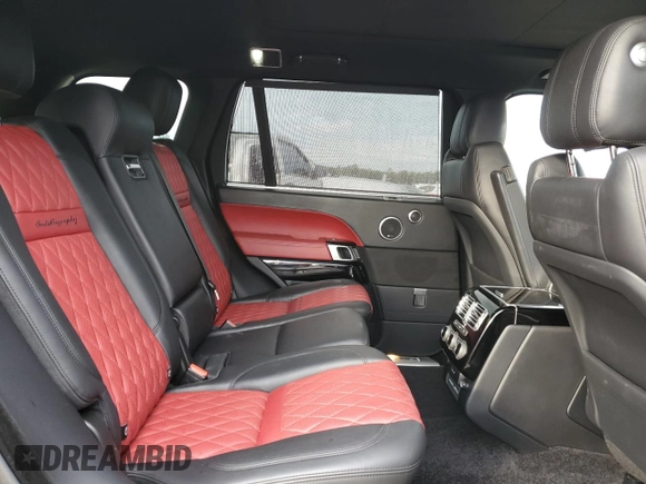 2017 Land Rover Range Rover with VIN SALGS5FE5HA322897, listed as a Copart auction lot 83859694 with 82,675 mi miles and Salvage title. Bid and sale history available at DreamBid. Image 11.