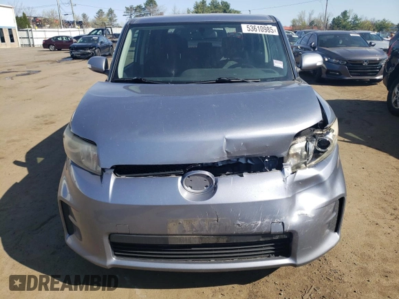 2012 Scion xB with VIN JTLZE4FE5CJ010934, listed as a Copart auction lot 53610985 with 160,301 mi miles and Salvage Title. Bid and sale history available at carsss.com. Image 5.