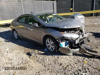 2017 Chevrolet Volt Premier with VIN 1G1RD6S56HU165992, listed as a Copart auction lot 59876012 with 0 mi miles. Bid and sale history available at carsss.com. Image 1.