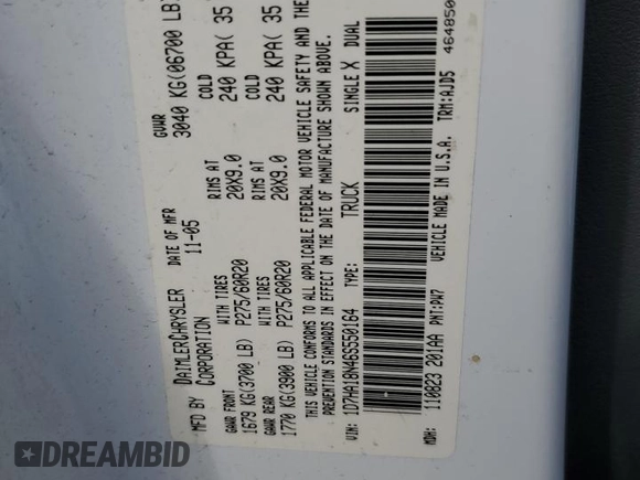 2006 Dodge 1500 SLT with VIN 1D7HA18N46S550164, listed as a Copart auction lot 78105834 with 224,810 mi miles and Salvage Title. Bid and sale history available at carsss.com. Image 15.