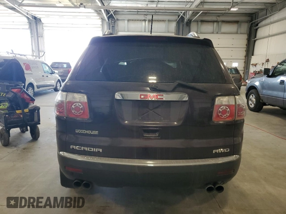 2008 GMC Acadia SLE1 with VIN 1GKEV13718J142115, listed as a Copart auction lot 51231695 with Not Provided miles and Salvage Title. Bid and sale history available at carsss.com. Image 6.