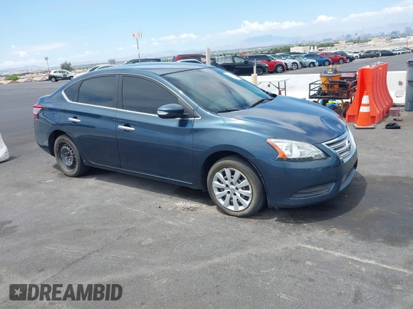 2015 Nissan Sentra SV z VIN 3N1AB7AP3FL664696, wystawiony jako IAAI lot #42413860 z przebiegiem 98 141 mil mil oraz . Historia ofert i sprzedaży dostępna na DreamBid. Obrazek 1.