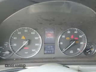 2005 Mercedes-Benz C 240 with VIN WDBRF61JX5F577623, listed as a Copart auction lot 41761925 with 74,095 mi miles and Salvage Title. Bid and sale history available at DreamBid. Image 9.