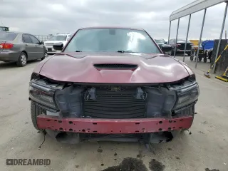 2019 Dodge Charger R/T with VIN 2C3CDXCT8KH652755, listed as a Copart auction lot 46363375 with 66,104 mi miles and Salvage Title. Bid and sale history available at carsss.com. Image 5.