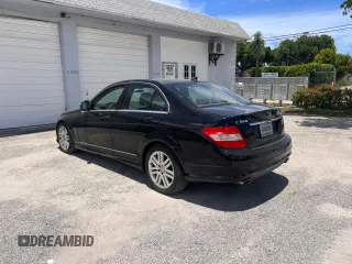 2008 Mercedes-Benz C 300 Sport with VIN WDDGF81X48F118820, listed as a Copart auction lot 64808465 with 169,933 mi miles and Salvage title. Bid and sale history available at DreamBid. Image 3.