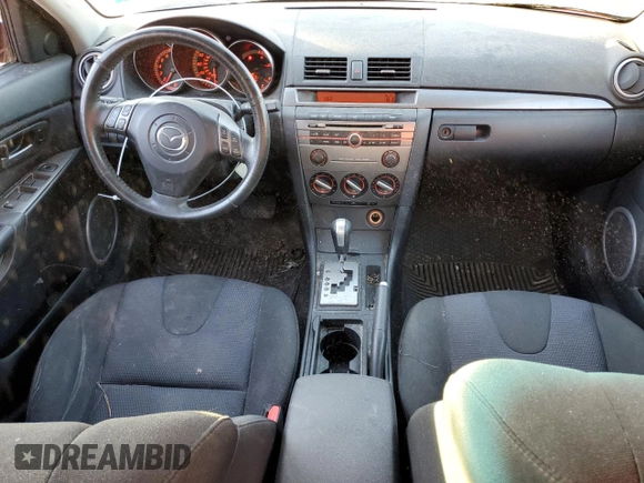 2007 Mazda 3 S Touring with VIN JM1BK324271678953, listed as a Copart auction lot 47023555 with 143,554 mi miles and Non Repairable. Bid and sale history available at DreamBid. Image 8.