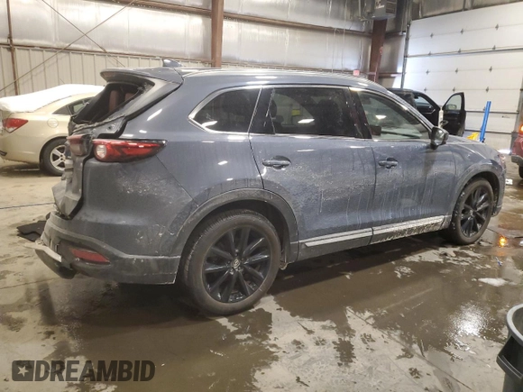 2023 Mazda CX-9 Carbon Edition with VIN JM3TCBDY6P0647665, listed as a Copart auction lot 46346605 with 26,882 mi miles and Salvage Title. Bid and sale history available at carsss.com. Image 3.