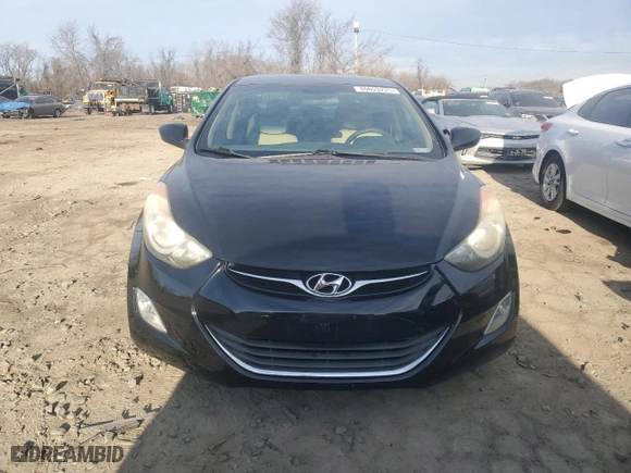2013 Hyundai Elantra GLS PZEV with VIN 5NPDH4AE6DH427347, listed as a Copart auction lot 51634575 with 86,034 mi miles and Salvage Title. Bid and sale history available at carsss.com. Image 5.
