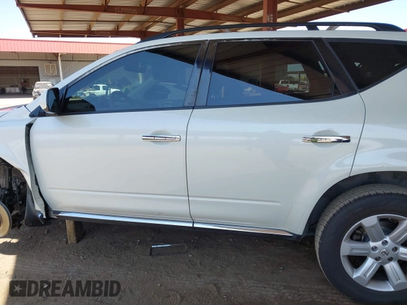 2007 Nissan Murano SL with VIN JN8AZ08T27W514310, listed as a IAAI auction lot 42474926 with 176,645 mi miles and . Bid and sale history available at DreamBid. Image 15.