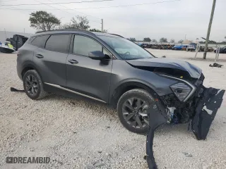 2023 Kia Sportage Hybrid SX-Prestige with VIN KNDPXCAG2P7047281, listed as a Copart auction lot 82480113 with 15,793 mi miles and Non Repairable. Bid and sale history available at carsss.com. Image 4.