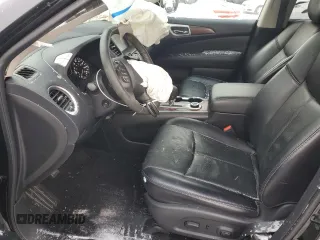 2020 Nissan Pathfinder Platinum with VIN 5N1DR2DM7LC624585, listed as a Copart auction lot 83628704 with 53,321 mi miles and Salvage Title. Bid and sale history available at carsss.com. Image 7.