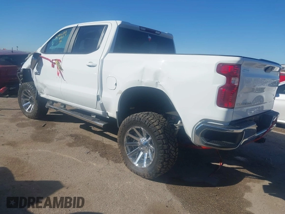 2022 Chevrolet Silverado 1500 LT with VIN 1GCPWCED9NZ194847, listed as a IAAI auction lot 41697455 with 18,174 mi miles and . Bid and sale history available at DreamBid. Image 3.
