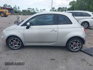 2013 FIAT 500 Pop with VIN 3C3CFFAR3DT531041, listed as a IAAI auction lot 41899499 with 121,429 mi miles. Bid and sale history available at carsss.com. Image 14.