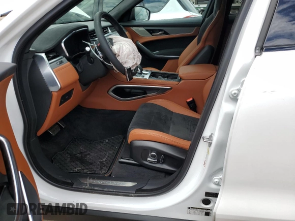 2023 Jaguar F-Pace SVR with VIN SADCZ2EE6PA712007, listed as a Copart auction lot 54000874 with 307 mi miles and Salvage Title. Bid and sale history available at DreamBid. Image 7.