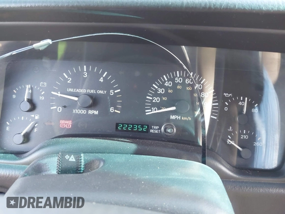 1999 Jeep Cherokee Sport with VIN 1J4FF68SXXL541299, listed as a IAAI auction lot 41678166 with 222,352 mi miles and . Bid and sale history available at DreamBid. Image 7.