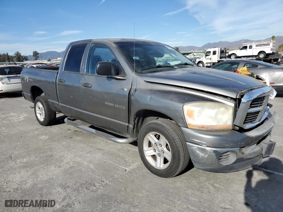 2006 Dodge Ram 1500 ST with VIN 1D7HA18N86J220551, listed as a Copart auction lot 85738434 with 125,967 mi miles and Salvage Title. Bid and sale history available at carsss.com. Image 4.