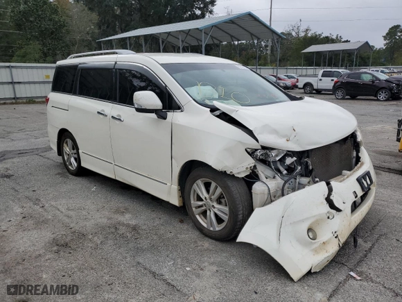 2016 Nissan Quest SL with VIN JN8AE2KP5G9151020, listed as a Copart auction lot 81627534 with 0 mi miles and Salvage Title. Bid and sale history available at carsss.com. Image 4.