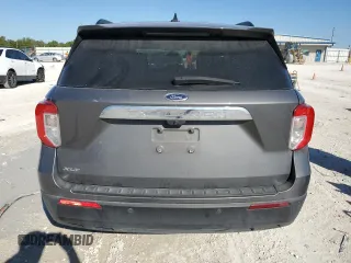 2023 Ford Explorer XLT with VIN 1FMSK7DH5PGA14419, listed as a Copart auction lot 48980955 with 0 mi miles and Non Repairable. Bid and sale history available at carsss.com. Image 6.