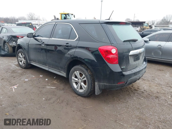 2014 Chevrolet Equinox LS with VIN 2GNALAEK0E1128317, listed as a IAAI auction lot 41556860 with 113,852 mi miles and . Bid and sale history available at carsss.com. Image 3.