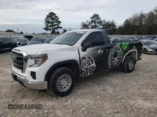 2020 GMC Sierra 1500 with VIN 3GTN8AEF0LG214844, listed as a Copart auction lot 85161574 with 158,570 mi miles and Salvage Title. Bid and sale history available at DreamBid. Image 1.