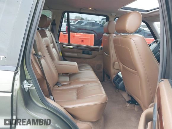 1997 Land Rover Range Rover with VIN SALPV124XVA360487, listed as a IAAI auction lot 41817163 with 141,344 mi miles and . Bid and sale history available at DreamBid. Image 8.