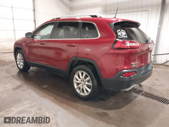 2017 Jeep Cherokee Limited z VIN 1C4PJMDS7HW660446, wystawiony jako IAAI lot #41647055 z przebiegiem 97 464 mil mil oraz . Historia ofert i sprzedaży dostępna na DreamBid. Obrazek 3.