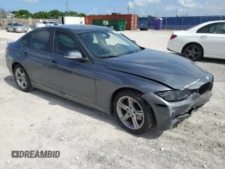 2014 BMW 3 Series 328i with VIN WBA3A5G56ENP33167, listed as a Copart auction lot 61406885 with 125,967 mi miles and Salvage title. Bid and sale history available at DreamBid. Image 4.