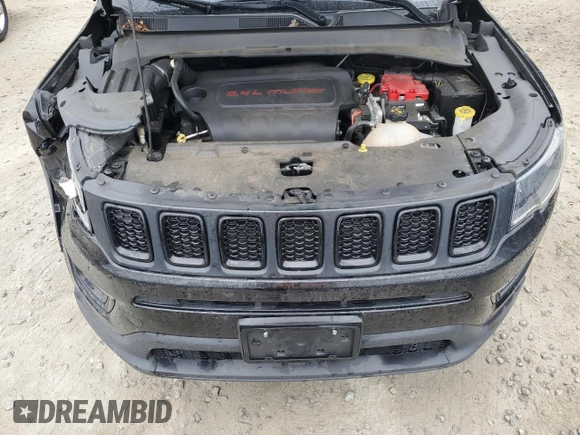 2020 Jeep Compass Latitude z VIN 3C4NJDBB2LT148795, wystawiony jako Copart lot #71754904 z przebiegiem 74 822 mil mil oraz Szkoda całkowita • Salvage title. Historia ofert i sprzedaży dostępna na DreamBid. Obrazek 12.