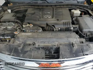 2013 Infiniti QX56 with VIN JN8AZ2NF3D9531167, listed as a Copart auction lot 54248225 with 173,254 mi miles and Salvage title. Bid and sale history available at DreamBid. Image 12.