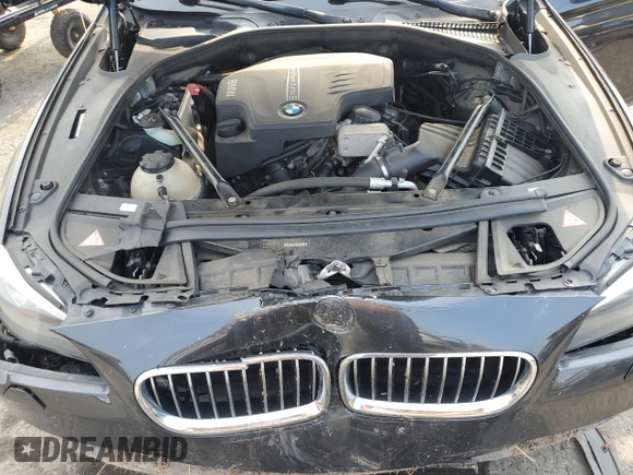 2014 BMW 5 Series 528i xDrive with VIN WBA5A7C55ED612212, listed as a Copart auction lot 60968555 with 196,653 mi miles and Salvage title. Bid and sale history available at DreamBid. Image 11.