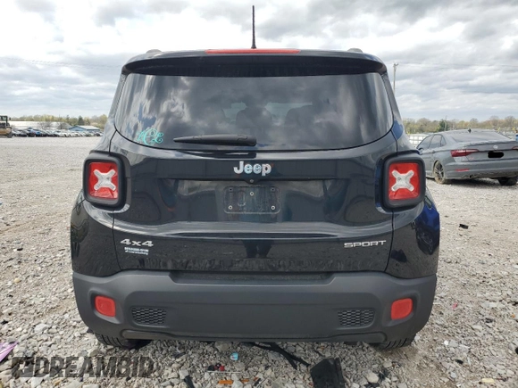 2017 Jeep Renegade Sport с VIN ZACCJBAB7HPG54571, выставлен на аукционе Copart как лот 51223495 с пробегом 92 766 миль миль и Списание • Salvage title. История ставок и продаж доступна на DreamBid. Изображение 6.
