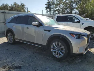 2024 Mazda CX-90 3.3 Turbo Premium with VIN JM3KKDHD5R1162531, listed as a Copart auction lot 49476665 with 0 mi miles and Salvage Title. Bid and sale history available at carsss.com. Image 4.