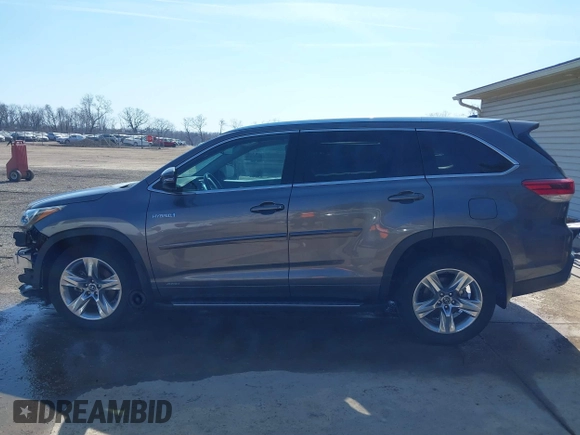 2018 Toyota Highlander Hybrid Limited with VIN 5TDDGRFHXJS043578, listed as a IAAI auction lot 41748700 with 25,937 mi miles and . Bid and sale history available at DreamBid. Image 15.