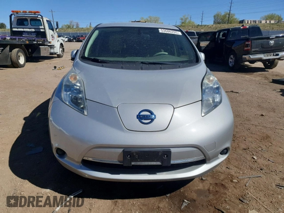 2011 Nissan LEAF SL-e with VIN JN1AZ0CP9BT009416, listed as a Copart auction lot 53686205 with 59,763 mi miles and Clean Title. Bid and sale history available at carsss.com. Image 5.
