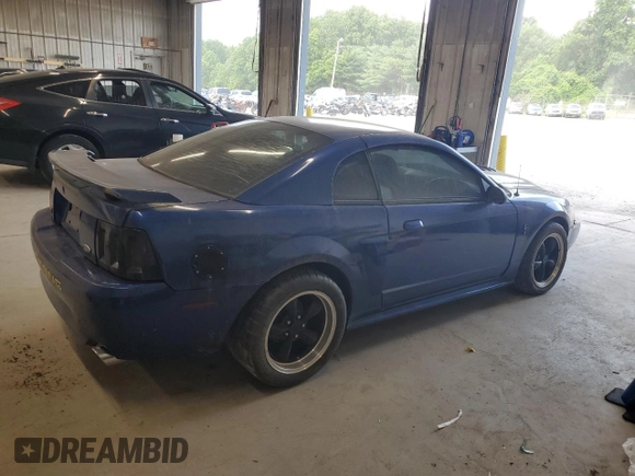 2004 Ford Mustang GT Deluxe with VIN 1FAFP42X74F102069, listed as a Copart auction lot 62873065 with 174,250 mi miles and Clean title. Bid and sale history available at DreamBid. Image 3.