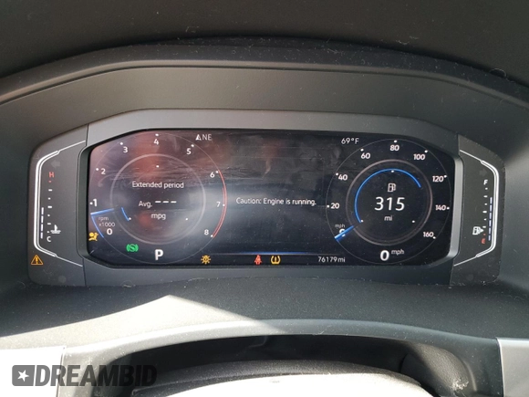 2019 Volkswagen Atlas SEL z VIN 1V2ER2CA7KC609601, wystawiony jako Copart lot #49333045 z przebiegiem 76 179 mil mil oraz Szkoda całkowita • Salvage title. Historia ofert i sprzedaży dostępna na DreamBid. Obrazek 9.