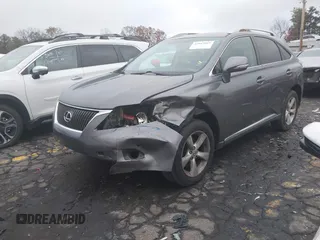 2012 Lexus RX 350 with VIN 2T2BK1BA2CC125232, listed as a IAAI auction lot 41047067 with 250,000 mi miles. Bid and sale history available at carsss.com. Image 2.