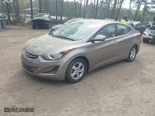 2014 Hyundai Elantra SE with VIN 5NPDH4AE7EH526325, listed as a IAAI auction lot 41968551 with 159,427 mi miles. Bid and sale history available at carsss.com. Image 2.