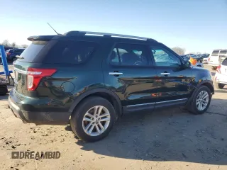 2013 Ford Explorer XLT with VIN 1FM5K7D84DGB51604, listed as a Copart auction lot 43856505 with 106,179 mi miles and Salvage Title. Bid and sale history available at DreamBid. Image 3.