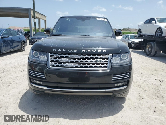 2016 Land Rover Range Rover z VIN SALGV3EF5GA259031, wystawiony jako Copart lot #59727765 z przebiegiem 57 878 mil mil oraz Szkoda całkowita • Salvage title. Historia ofert i sprzedaży dostępna na DreamBid. Obrazek 5.
