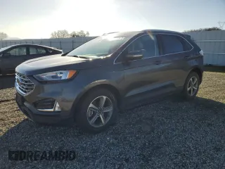 2020 Ford Edge SEL with VIN 2FMPK4J92LBB31006, listed as a Copart auction lot 46476645 with 26,714 mi miles and Salvage Title. Bid and sale history available at carsss.com. Image 1.