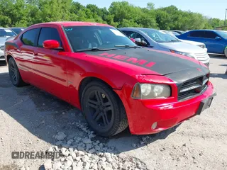 2006 Dodge Charger R/T with VIN 2B3KA53H36H500082, listed as a IAAI auction lot 42041310 with 216,989 mi miles and . Bid and sale history available at carsss.com. Image 1.