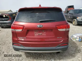 2016 Kia Sorento EX with VIN 5XYPH4A59GG152422, listed as a Copart auction lot 48296965 with 125,840 mi miles and Clean Title. Bid and sale history available at carsss.com. Image 6.