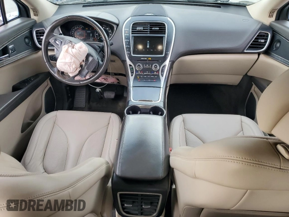 2017 Lincoln MKX Select with VIN 2LMPJ8KPXHBL44921, listed as a Copart auction lot 41451255 with 126,478 mi miles and Salvage Title. Bid and sale history available at carsss.com. Image 8.
