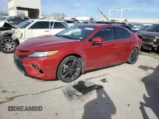 2020 Toyota Camry XSE with VIN 4T1K61AK7LU395347, listed as a Copart auction lot 46151015 with 55,913 mi miles and Salvage Title. Bid and sale history available at DreamBid. Image 1.