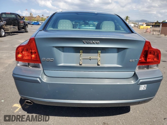 2005 Volvo S60 with VIN YV1RS592552481694, listed as a Copart auction lot 44862755 with 90,046 mi miles and Clean Title. Bid and sale history available at carsss.com. Image 6.