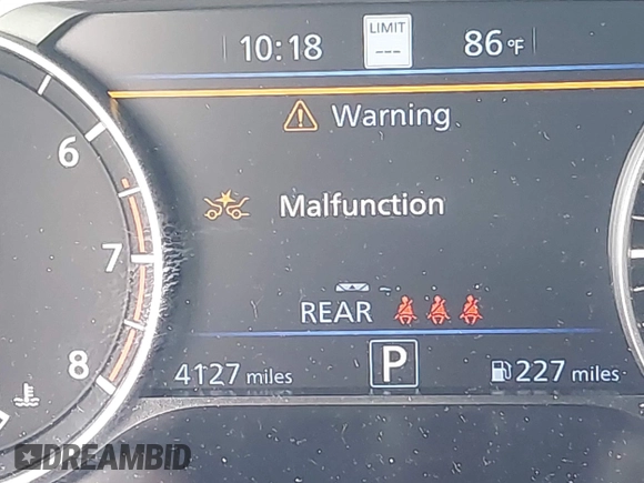 2024 Nissan Altima SV with VIN 1N4BL4DV1RN405299, listed as a IAAI auction lot 42235613 with 4,127 mi miles and . Bid and sale history available at DreamBid. Image 15.